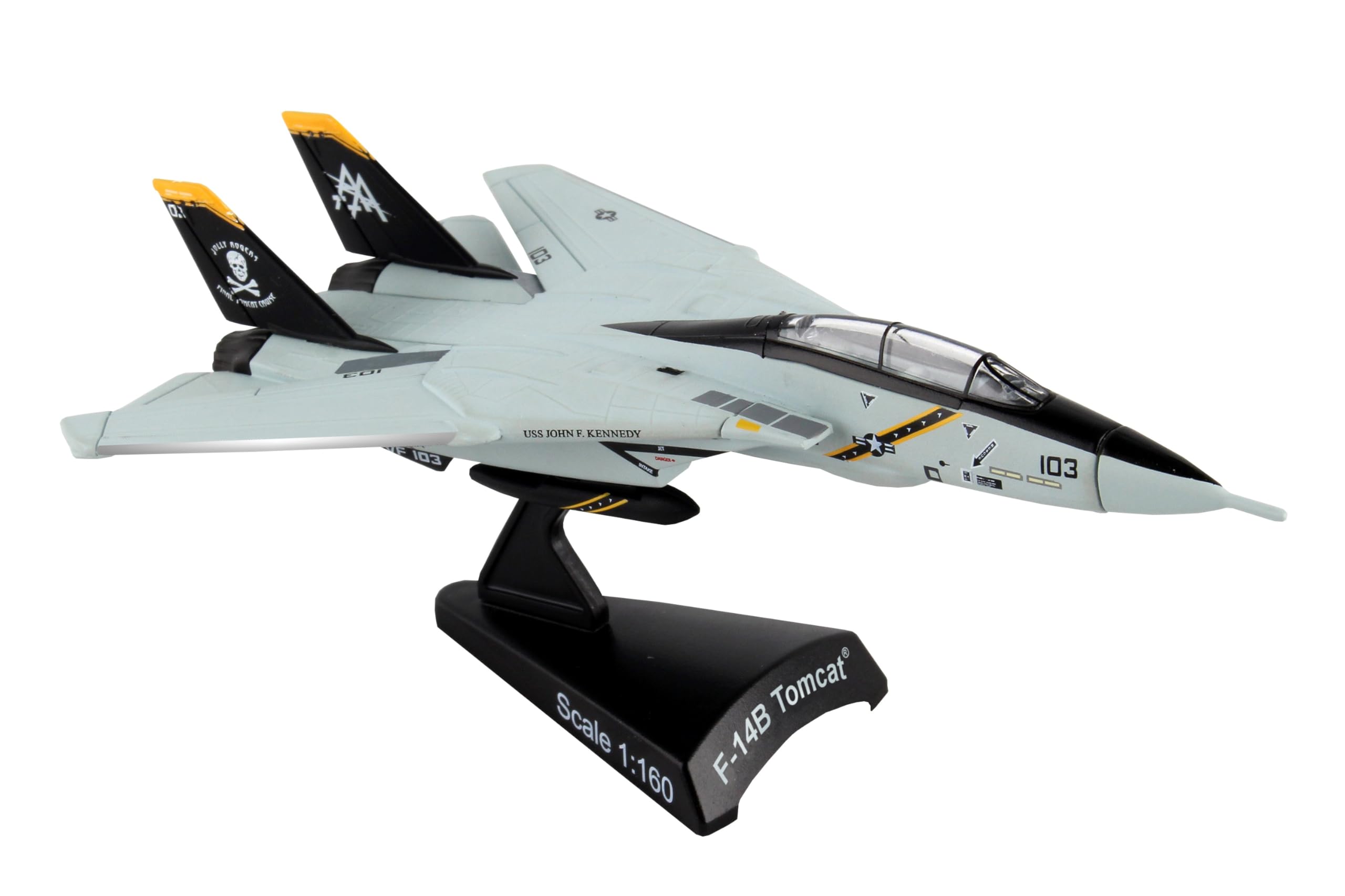 Grumman F-14 Tomcat VFA-103 Jolly Rogers - 1/160 Scale Diecast Model