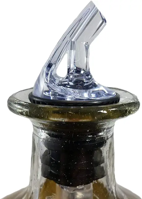 Ameripour Metered Liquor Pourer - 10 Pack Clear for Patron Tequila Bottles
