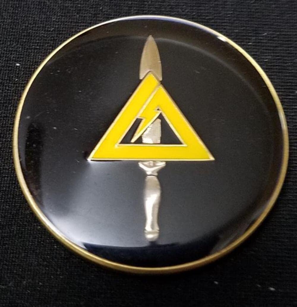 Rare JSOC Delta Force CAG Tier 1 SMU CSM Command Sergeant Major Challenge Coin