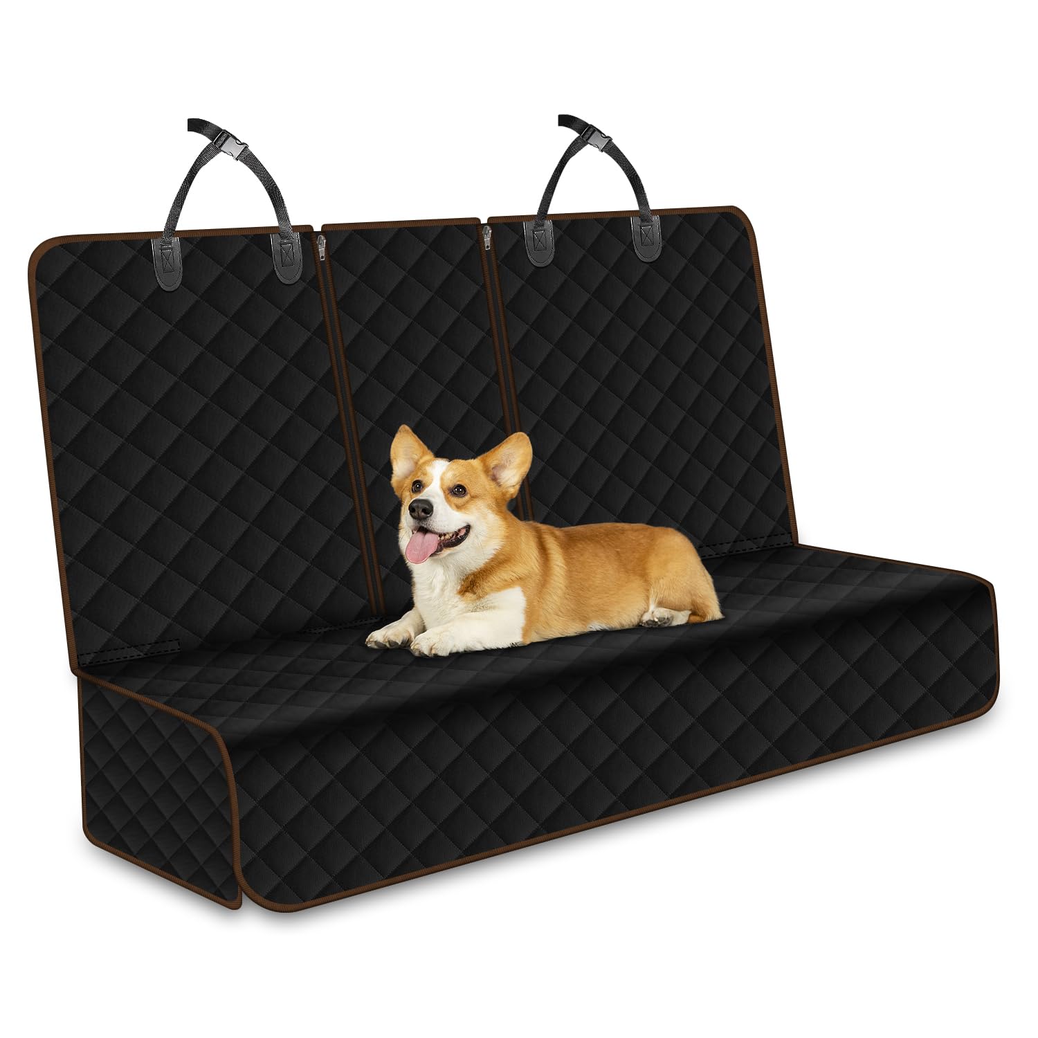 Seggiolino Auto Per Cani GGW – Coprisedile Impermeabile Con Estensione 40% E Cintura Di Sicurezza, Taglia L (fino A 25kg)