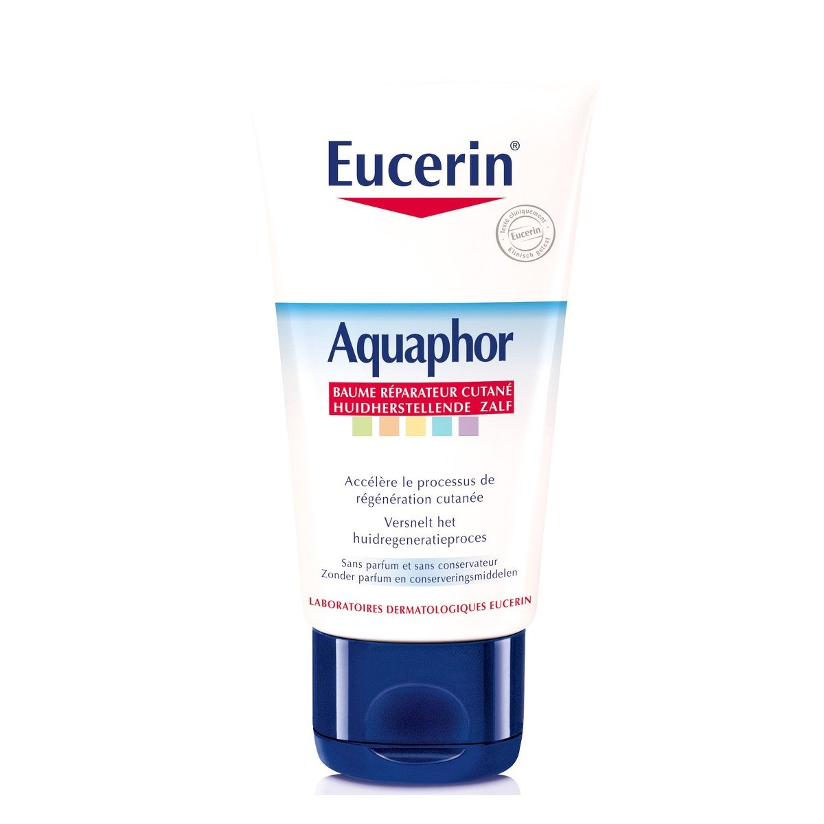 Eucerine, Aquaphor crème pour le corps restructurant pour peaux abîmées 45 ml,
