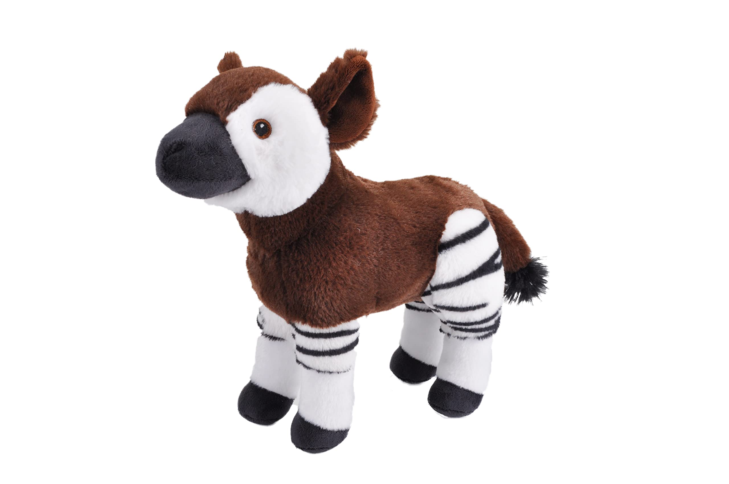 WILD REPUBLICEcokins, Okapi, Stuffed Animal, 12 inches, Gift for Kids, Plush Toy, Made from Spun Recycled Water Bottles, Eco Friendly, Child s Room D cor