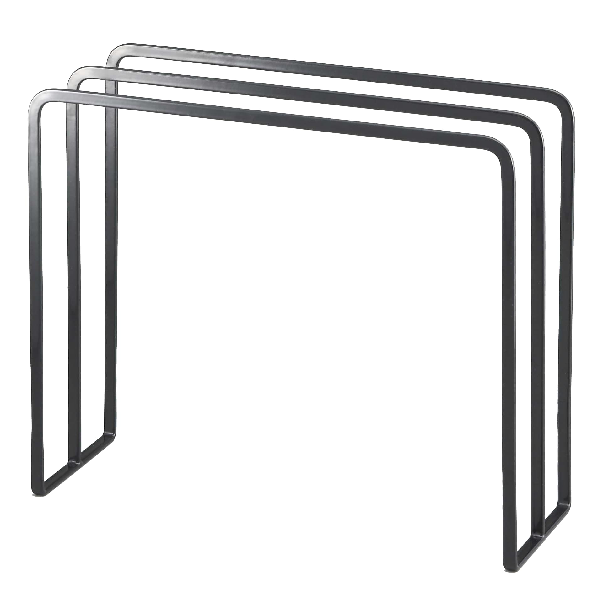 YAMAZAKIhome Dish Dishcloth Hanger | Steel | Towel Holder, One Size, Black