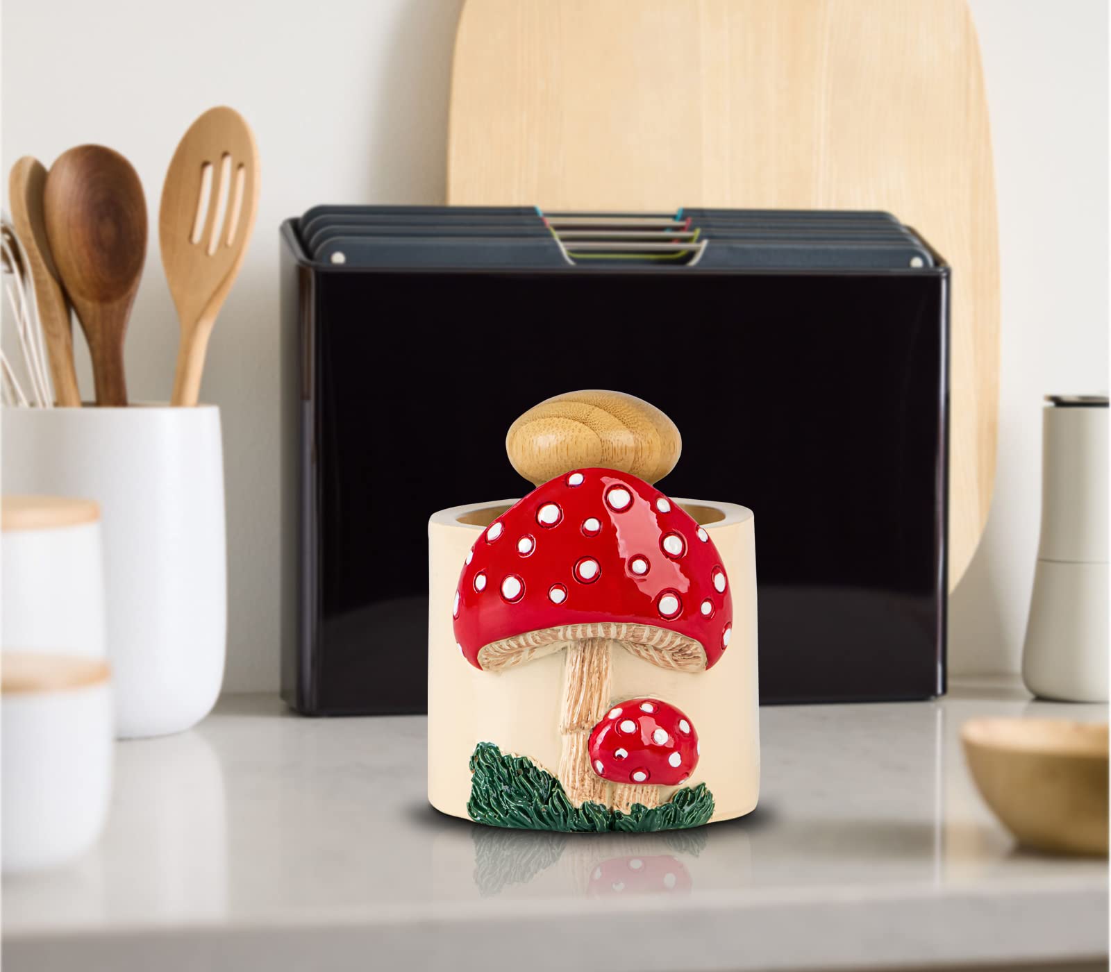 Mushroom Dish Brush Holder and Dish Scrubber Dish Brush and Holder Set Dish Scrub Brush for Cleaning Dishes