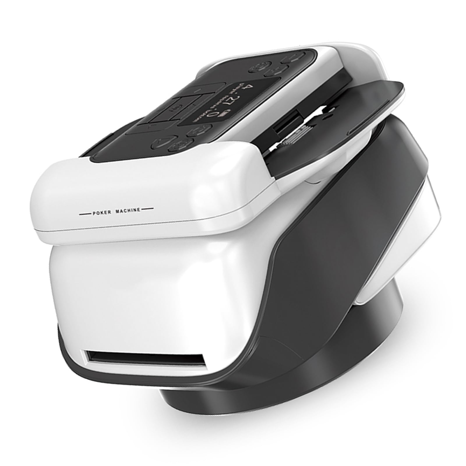 2 in 1 Shufflers elettrico Card e rivenditore 360 gradi rotante | 2 in 1 Shuffler automatici della carta da 360 gradi, commerciante di carte e macchina di mescolamento ricaricabili