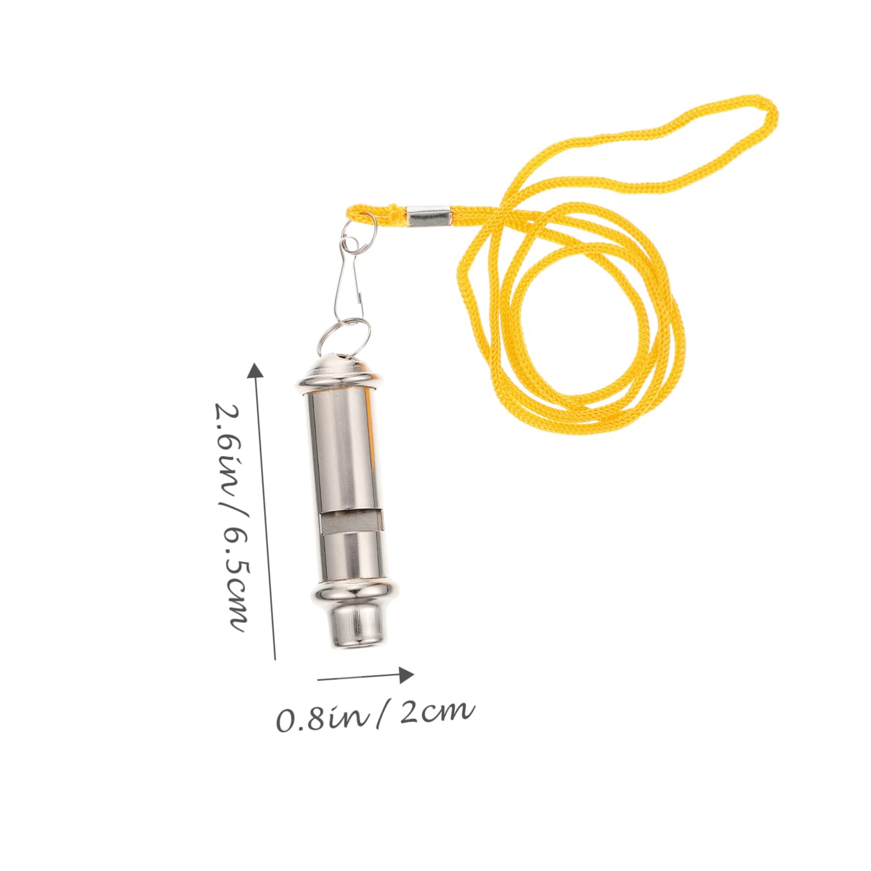 BESPORTBLE Stainless Steel Bird Whistle Pet Training Whistle for Birds Pigeon Whistle for Training Parrot Training Accessory