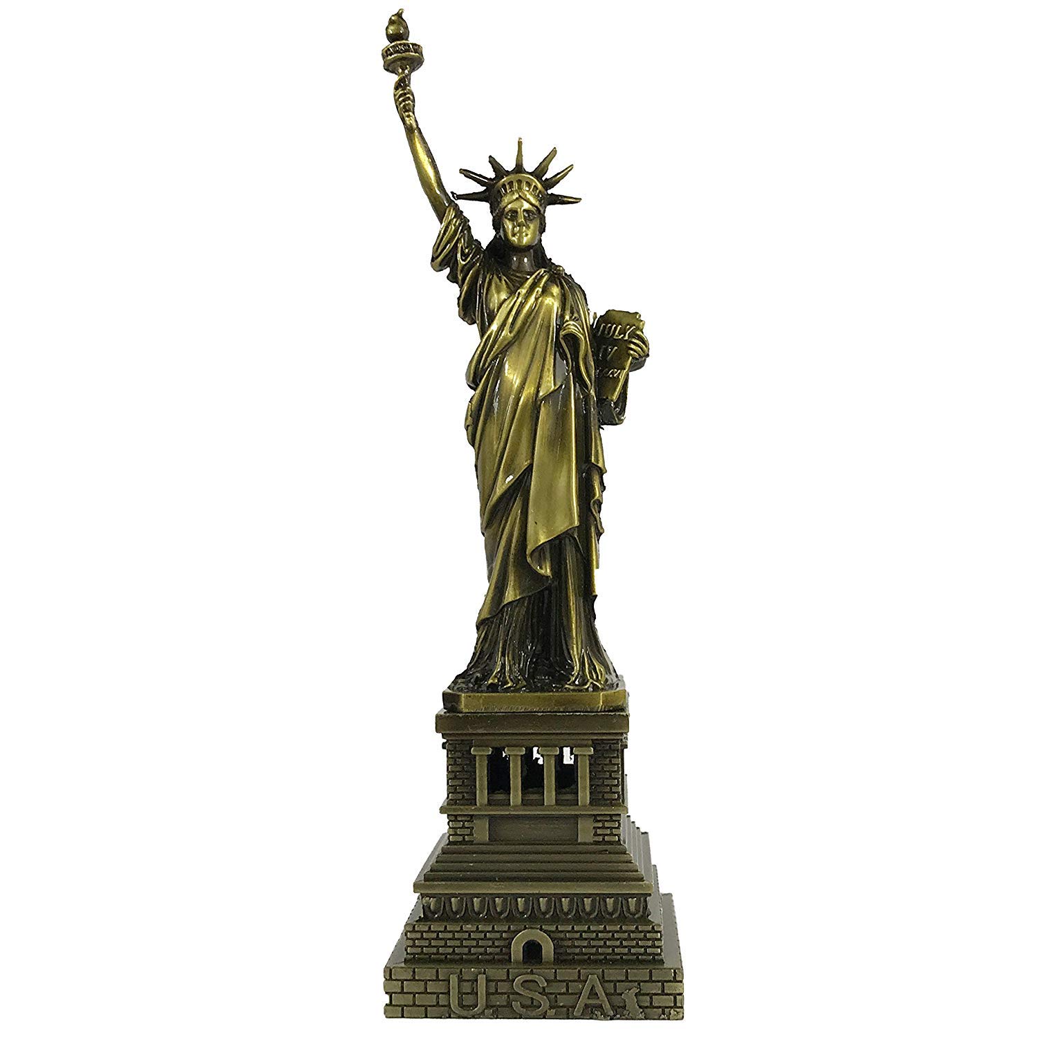 Satre Online And Marketing The Statue of Liberty Model Metal Crafts,Statue of Liberty Replica Metal Alloy, 7 Inch, Metal
