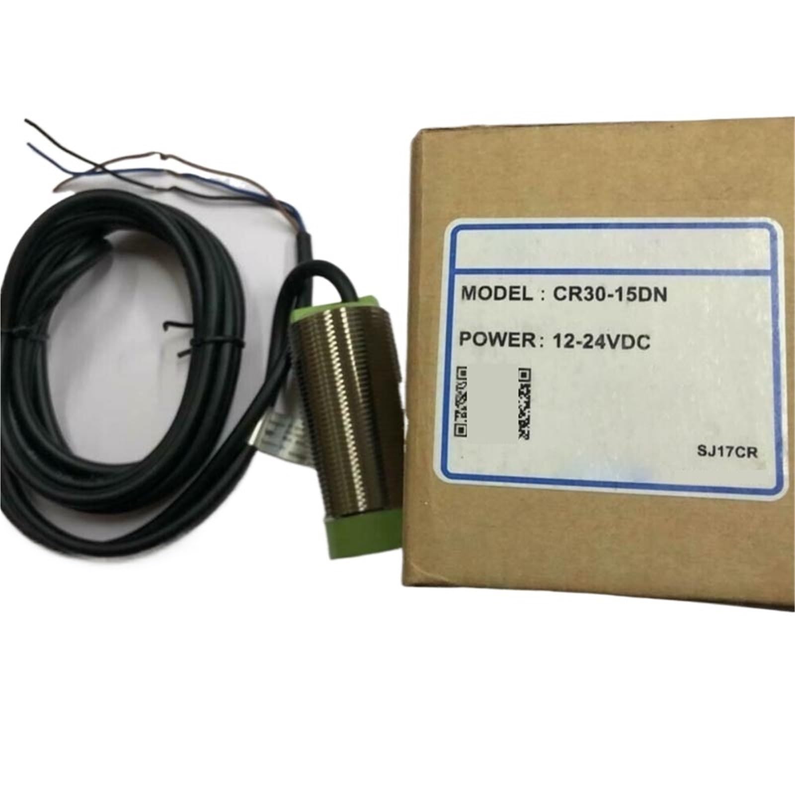 ZXTIIEUF 1pcs CR30-15DN CR30-15DP CR30-15DN2 CR30-15DP2 5m Capacitive Proximity Switch Sensors(Cr30-15dp(5m))