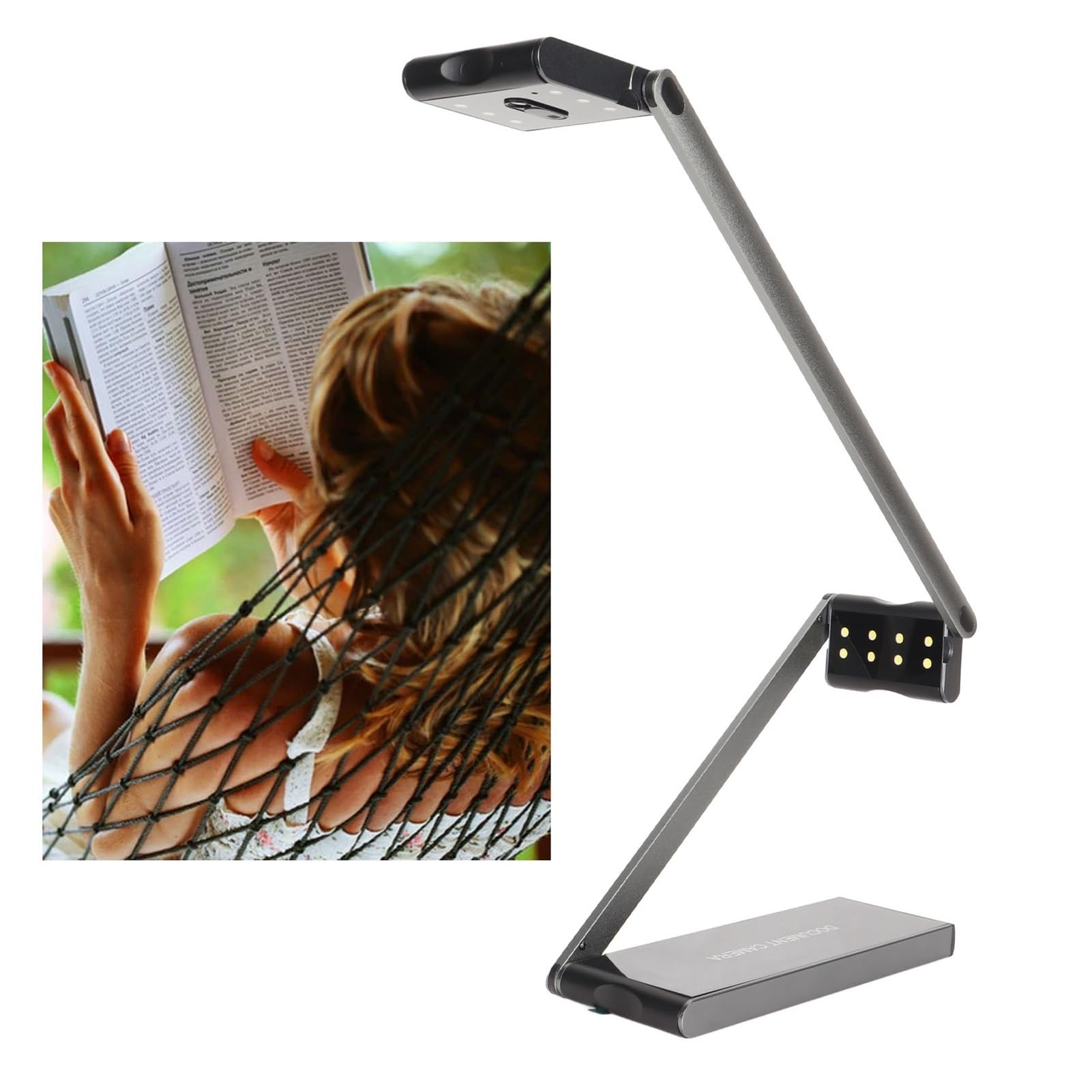 Analizzatore portatile del documento di USB della macchina fotografica del documento con la macchina fotografica 8mp, dimensione di scansione A3 A4 per l'insegnamento dell'ufficio