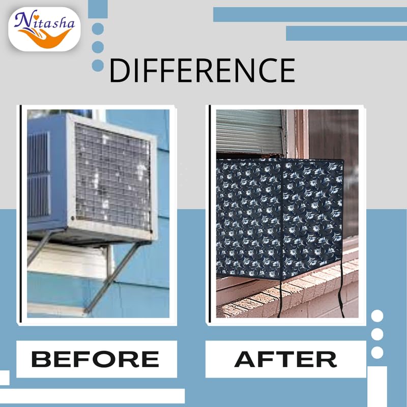 Diwali Offer Buy Now Nitasha Air Conditioner Covers For Outside Units, Waterproof