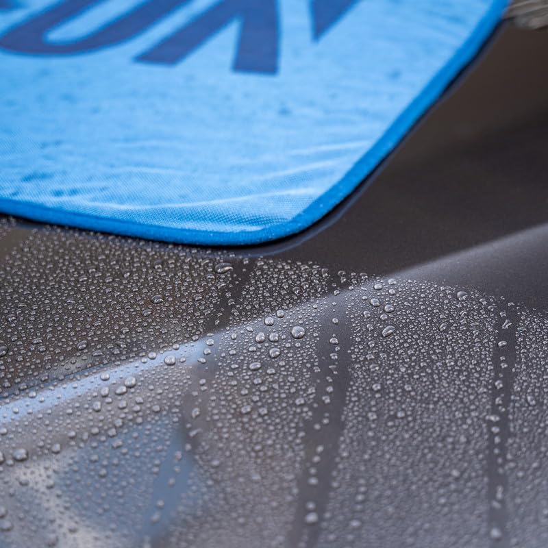Image of GYEON Wet Coat Kit - Hydrophobic Ceramic Spray Coating for Cars - High Gloss Solutions for Your Car Paint Wheels and Glass - Spray On Rinse Off Easy DIY Use Formula