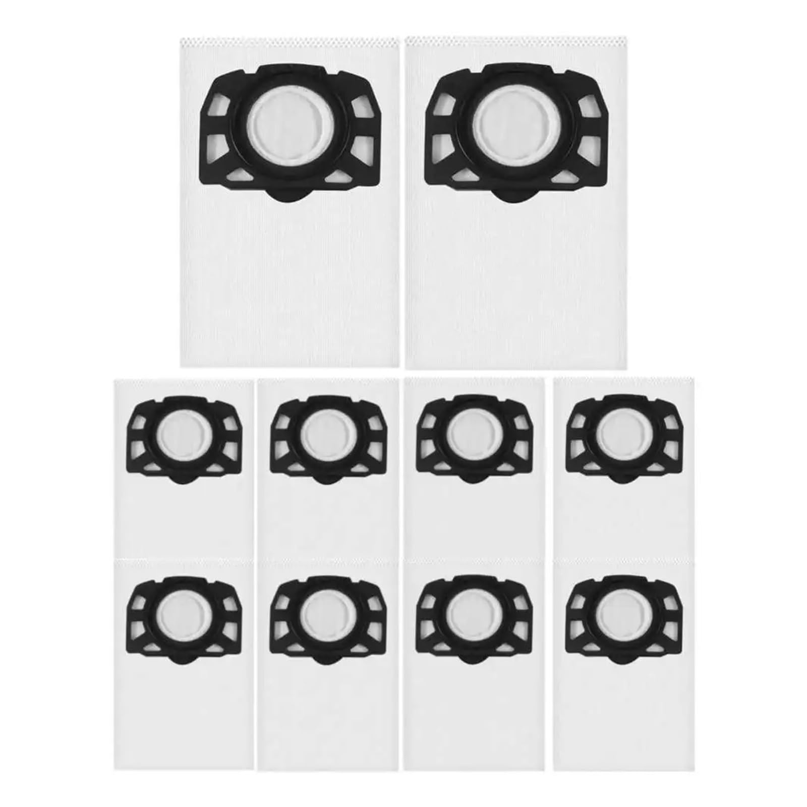 EEZII Dust Bags, Compatible For Karcher, 2.863-314.0 KFI 357 KWD1, WD2 Plus, WD3.200 - WD3.800 M,SE4002, SE4001, MV3, Vacuum Cleaner Accessories(XKC-WD3-10PCS)