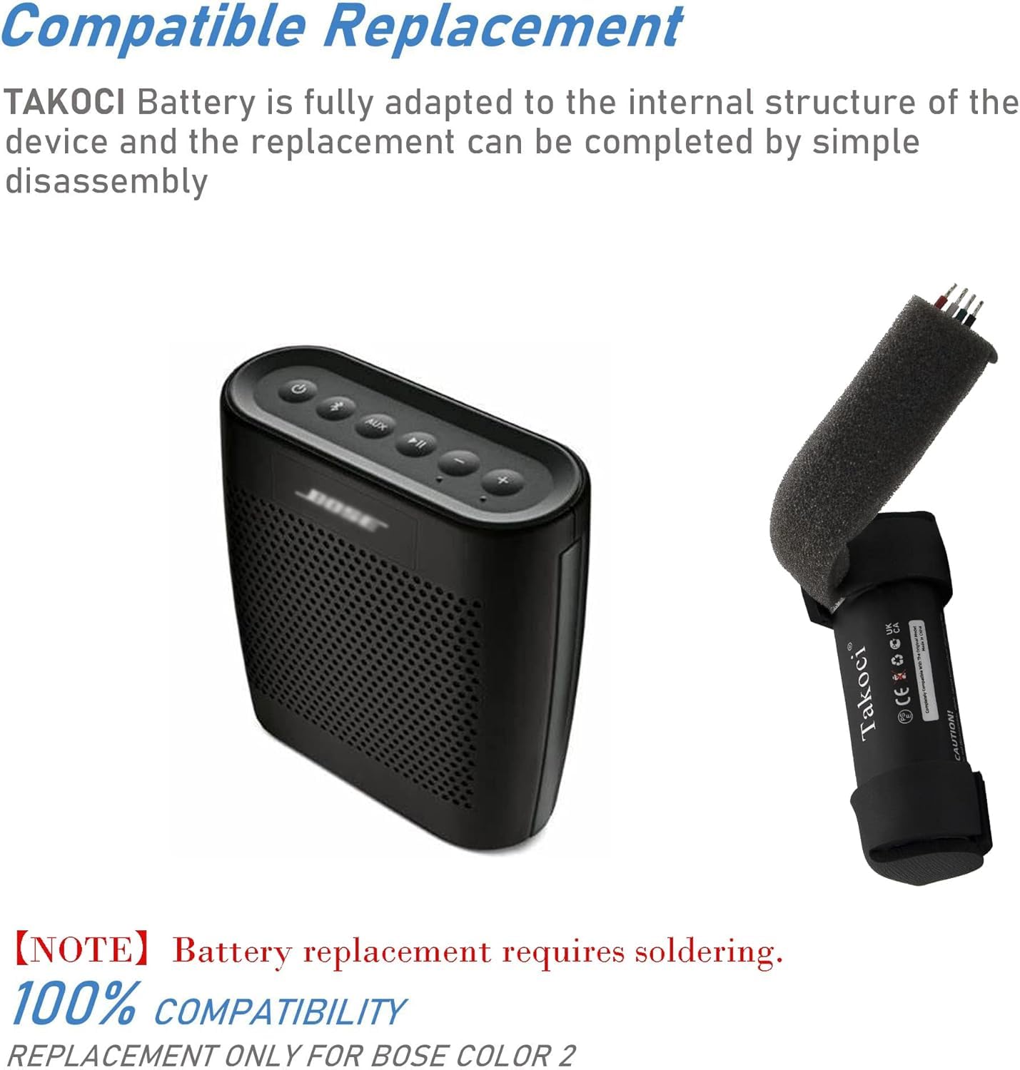 Amazon.com: GIKYSUIZ 2500mAh Replacement Battery for Bose