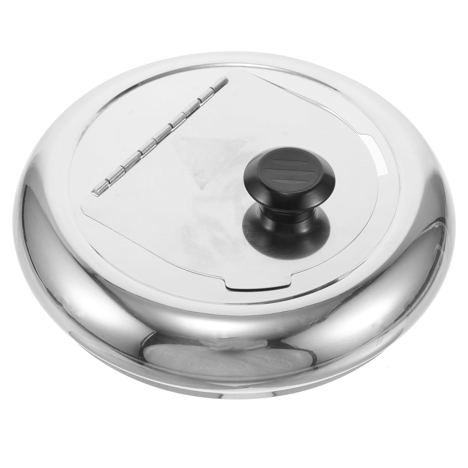 Tapa de olla sopera de 10l industrial NUOBESTY de acero para hostelería 1