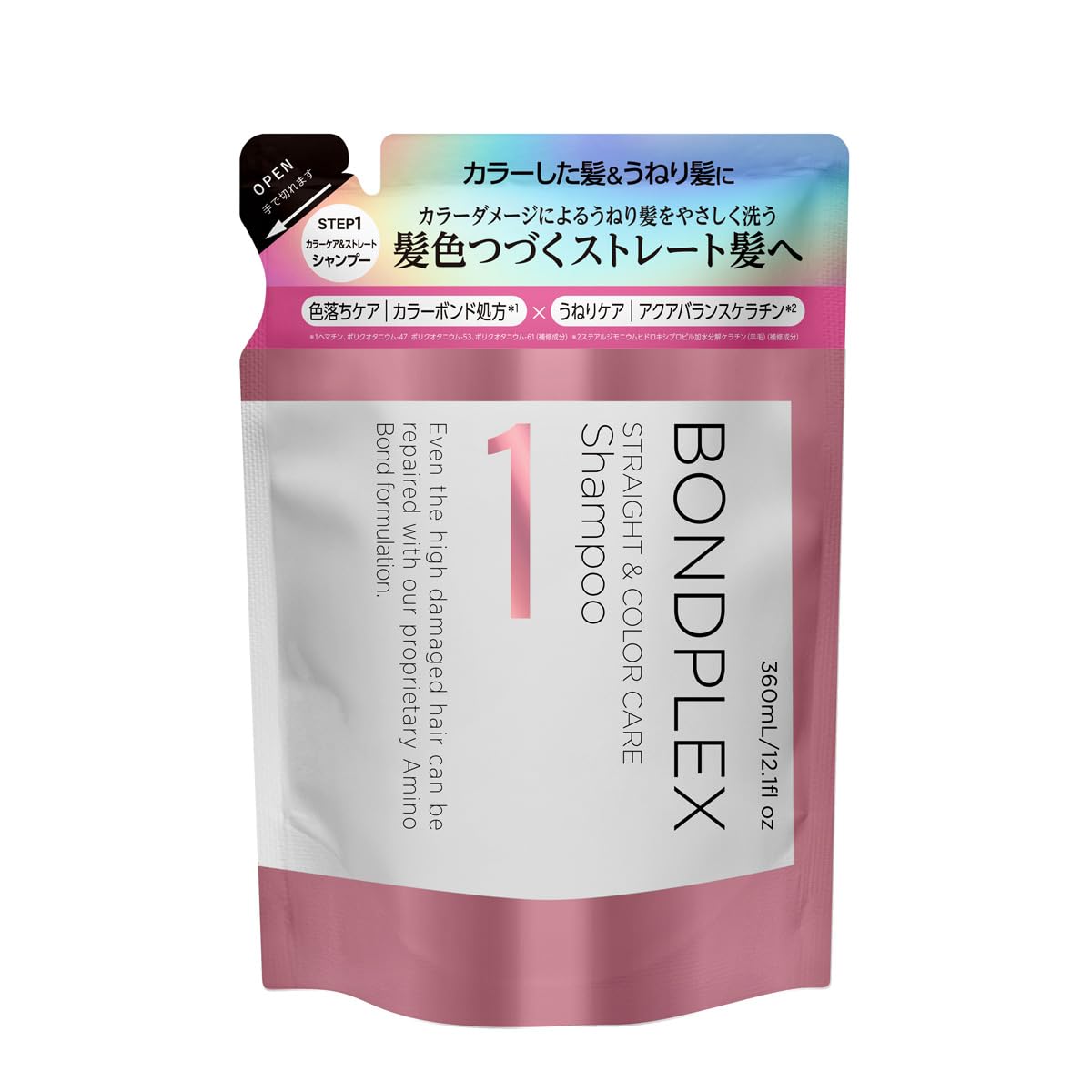 Amazon.co.jp: ボンドプレックス ストレート＆カラーケア シャンプー
