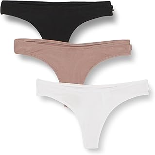 Calvin Klein Perizomi Donna Confezione da 3 Ideal Modal Rib a Costine