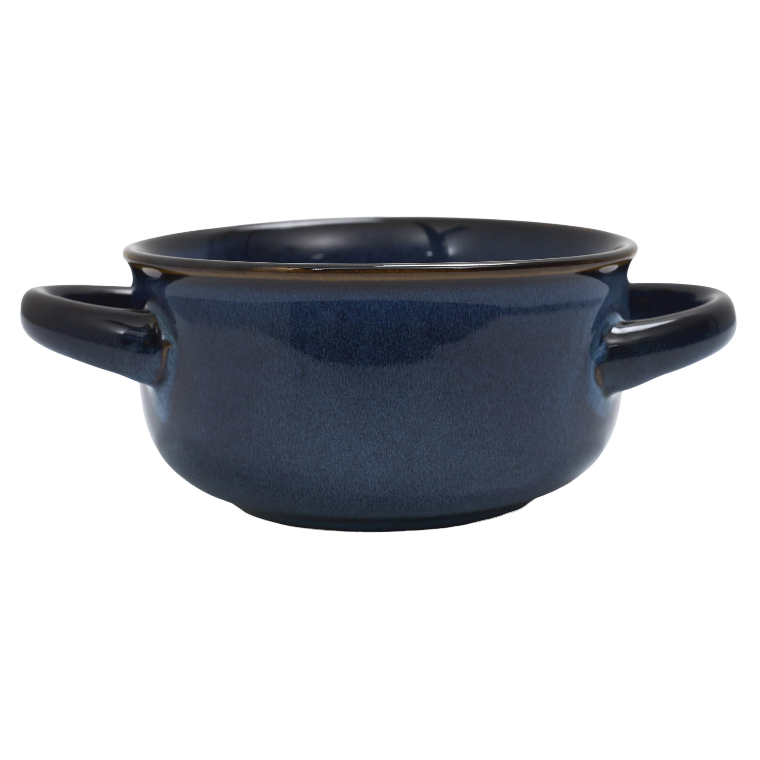 HOME DECO FACTORY Bol à Soupe en Grès Grande Taille Soupes et Salades Bleu | Grès cérame, bol à soupe, grande taille, design élégant, soupes salades et desserts, service de table, bleu