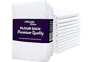 Flour Sack Pack of 15 Size 28x28 Inches – 100% Ring Spun...