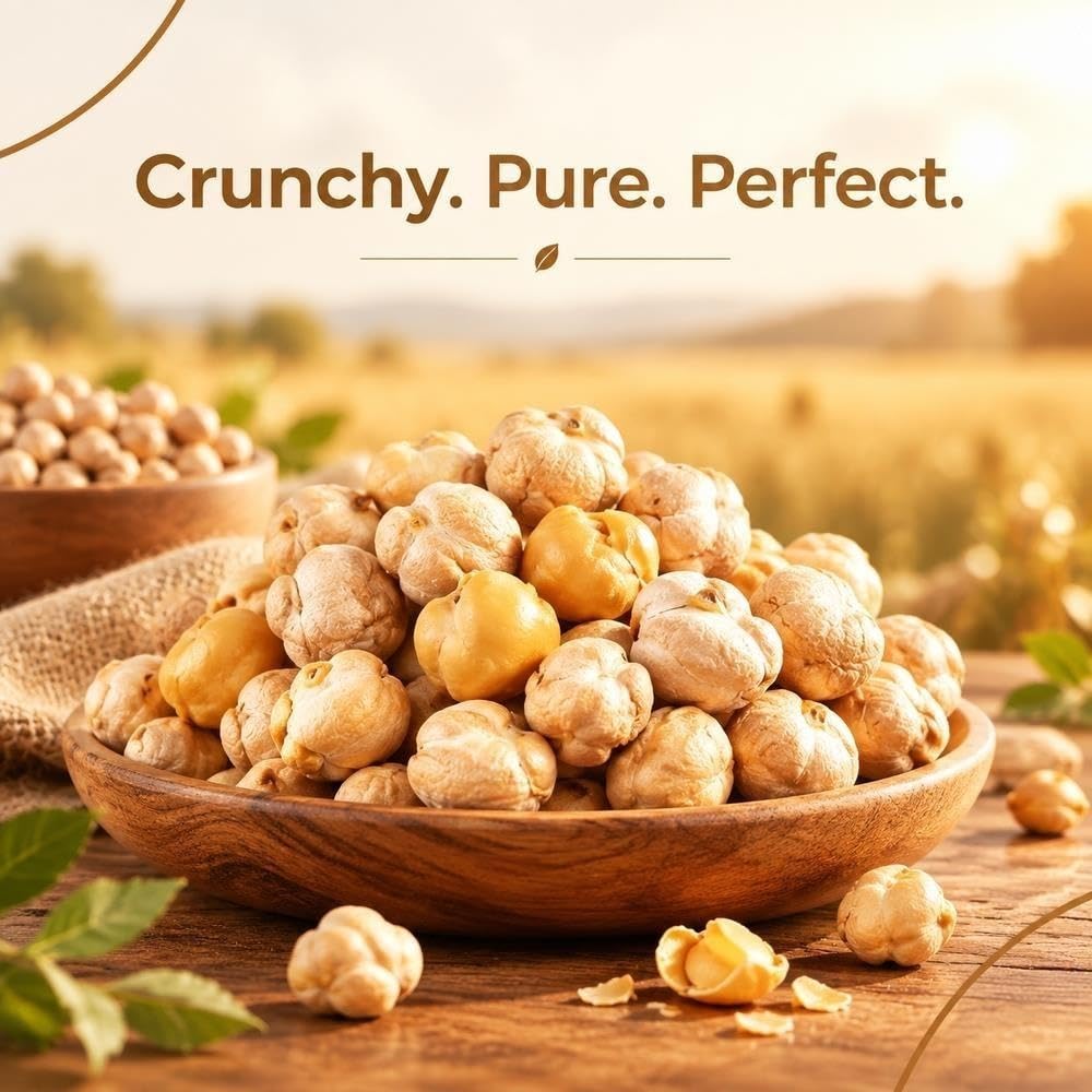 Snack Crujiente de Garbanzos Asados ​​500 g