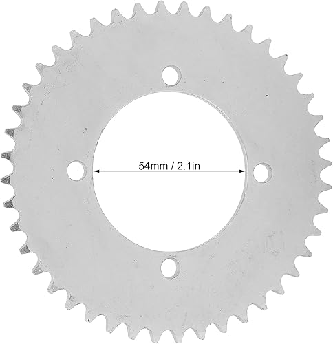 Miniatura 2 de Alomejor Piñón de cadena trasera T8F 44T 4 agujero cadena piñón de transmisión trasera para 43cc 49cc Mini Moto Electric