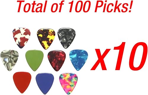 Miniatura 2 de Púas de guitarra a granel 100 piezas de medidores surtidos Performance Plus