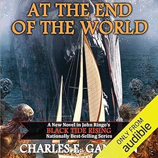 At the End of the World Audiolibro Por Charles E. Gannon arte de portada