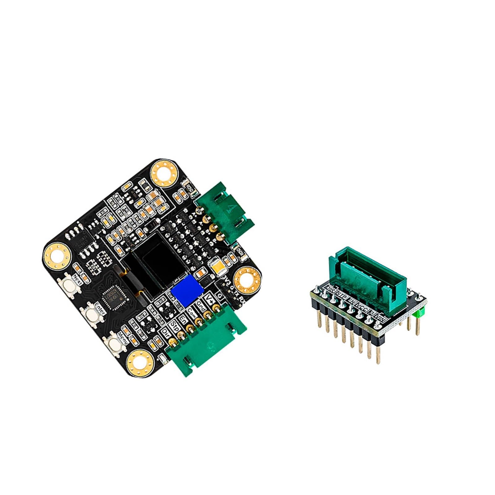 Makerbase MKS SERVO42C PCBA MKS APT Mute Drive Vervang TMC2209 NEMA17 Closed Loop Stepper Motor Driver CNC Compatibel met 3D-printeronderdelen (Color : MKS SERVO42C PCBA