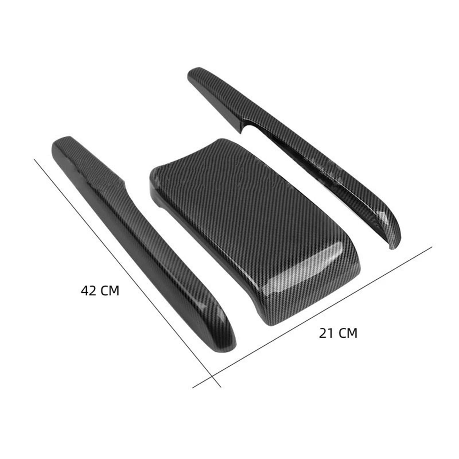 Włókno węglowe pasuje do Toyoty Corolla Cross 2019-2023 Konsola środkowa Ramka dźwigni zmiany biegów Osłona wykończenia(CARBON PANEL)