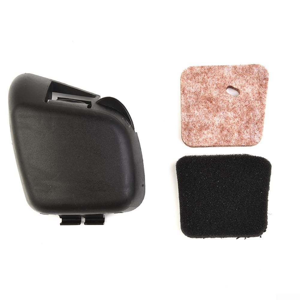 2 Pieces Air Filter Cover and 1 Piece Spark Boot Replacement Accessories for HS45 Hedge Trimmer Engine Parts Maintenance Kit Garden Yard Equipment Tools