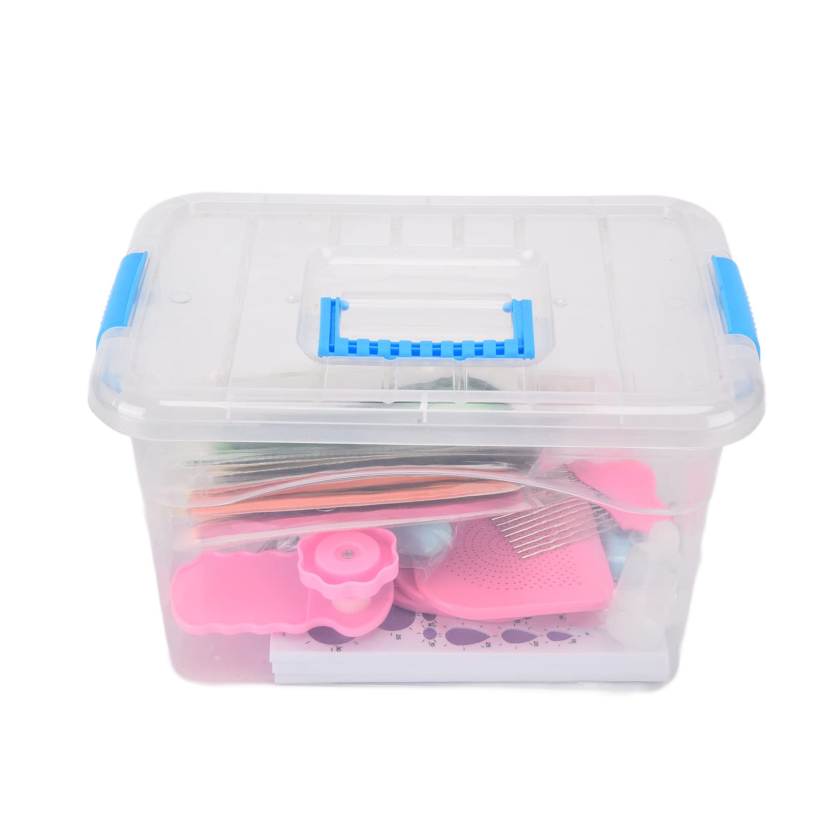Srliya Kit Quilling con Penna Elettrica, Scatola Portaoggetti Inclusa