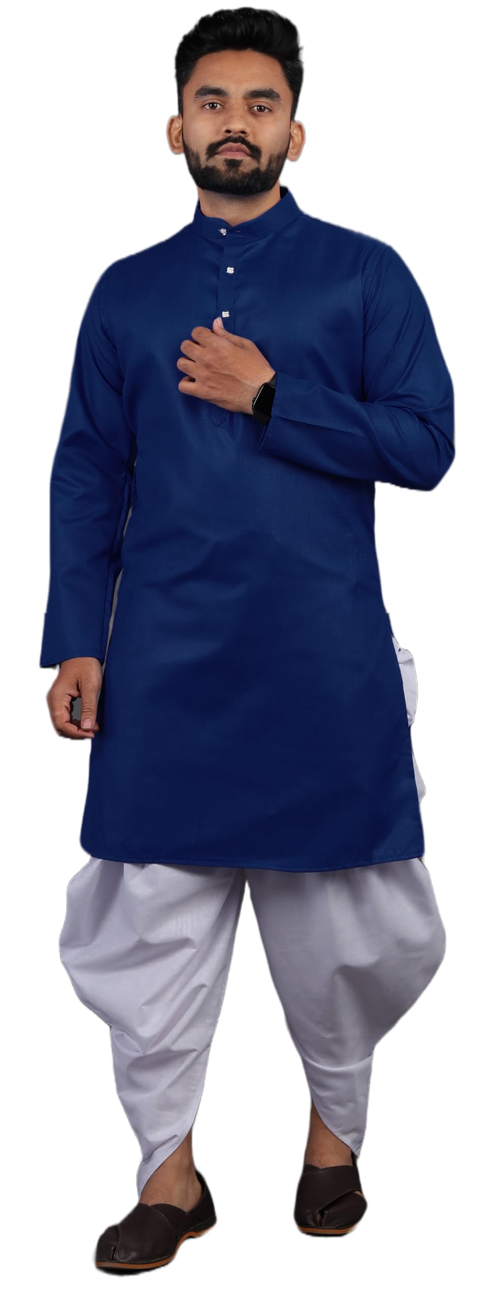 Men's Ethnic Dhoti Kurta Set CASUAL-image-28
