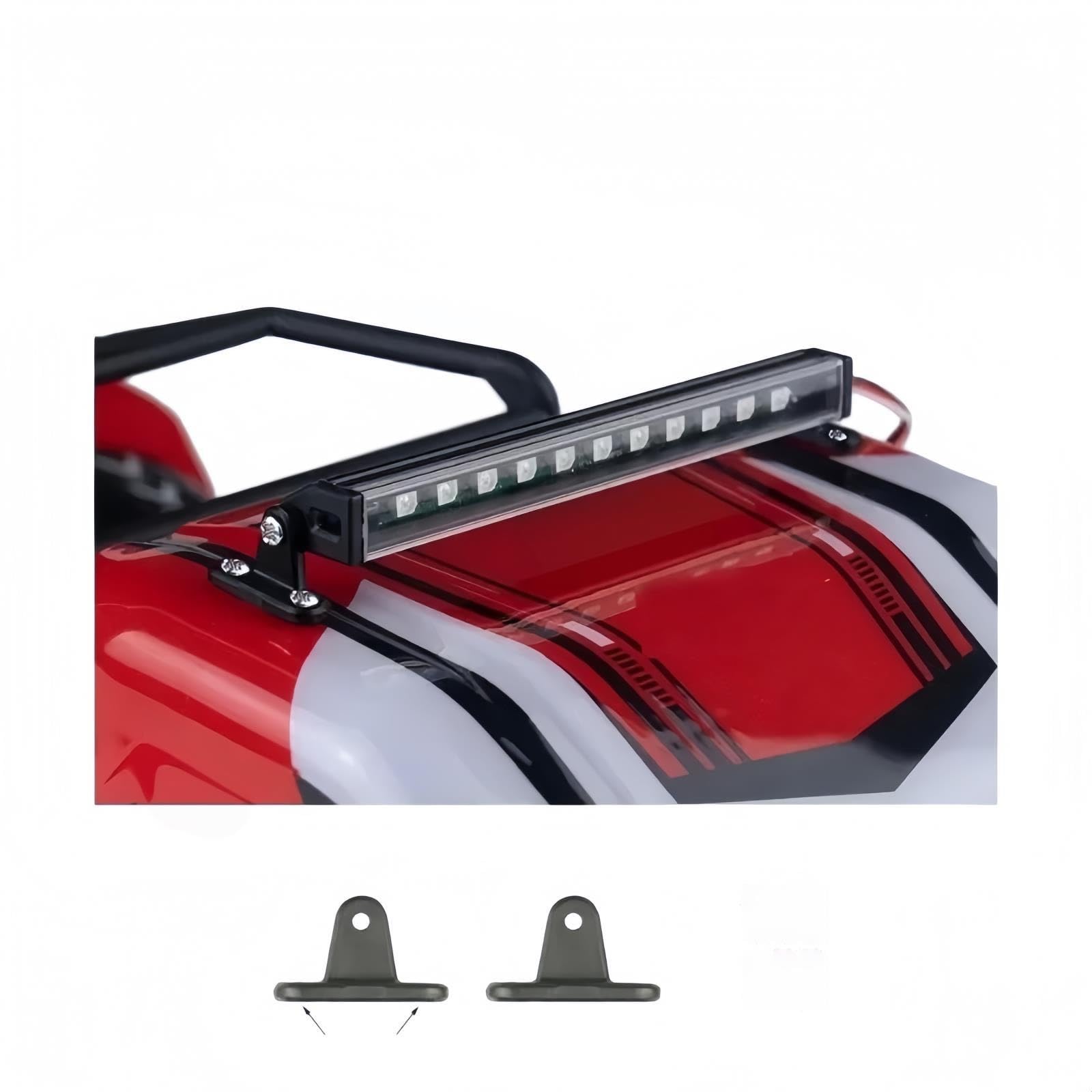 Lámpara Techo Barra Luces 7 Colores 12 Modos para TRX4 para UDR 1/10 RC