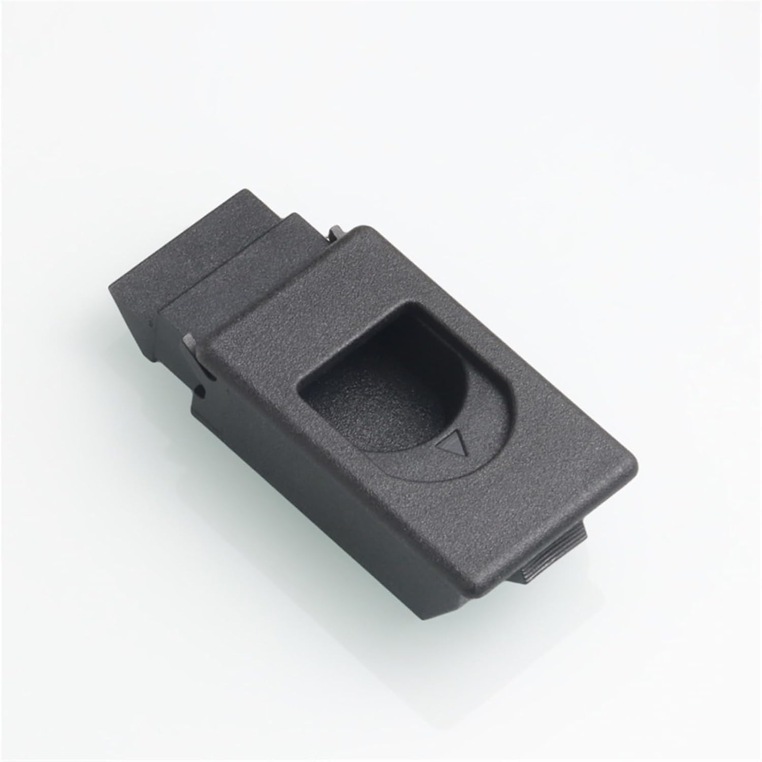 MS733-2B Distribution Box Door Latch, Dark Handle Cabinet Lock, Plastic Buckle, 1 Piece