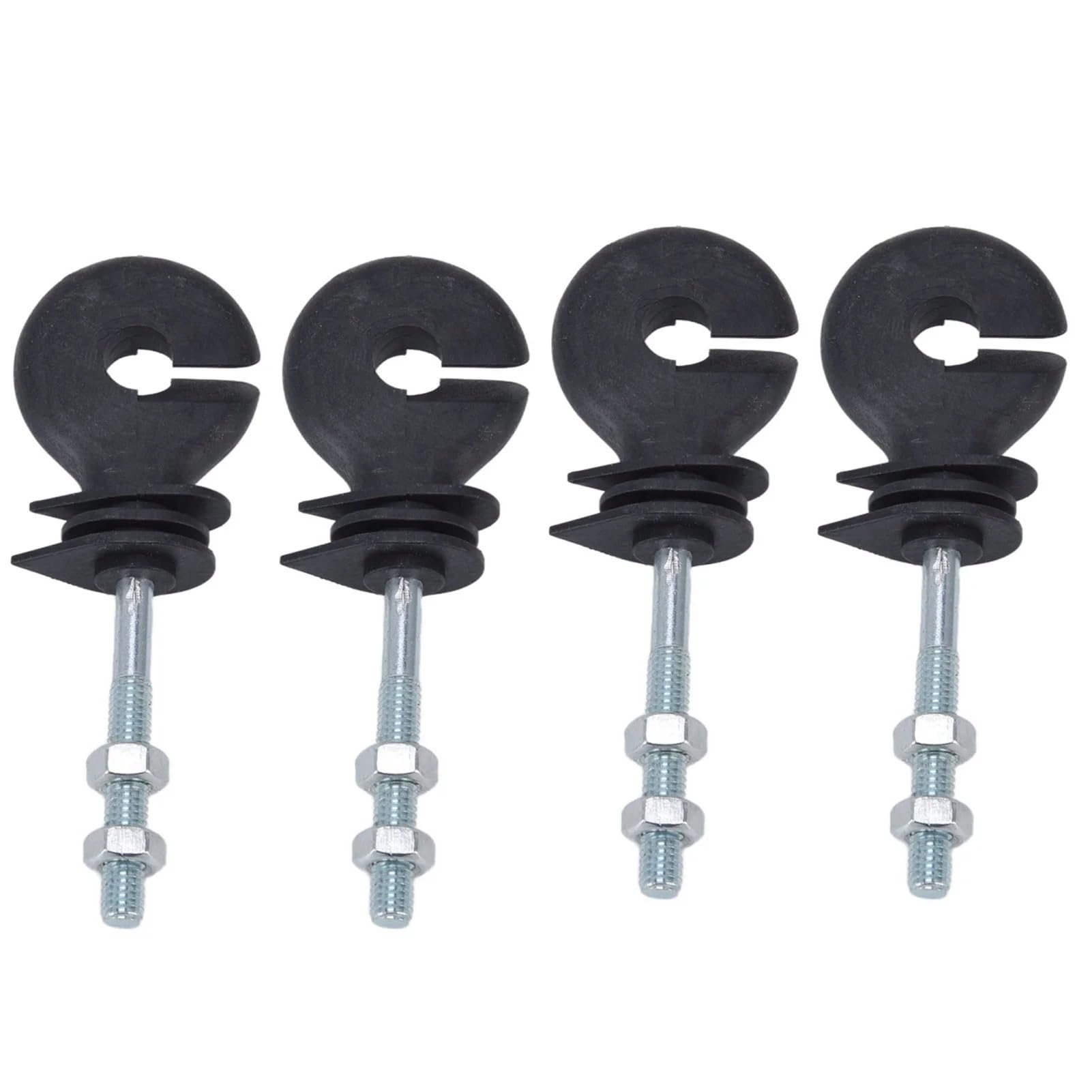 Isolatori Per Recinto Elettrico 50 pezzi M6 filettati for recinzione elettronica chiodi isolanti isolante elettrico vite for zootecnia
