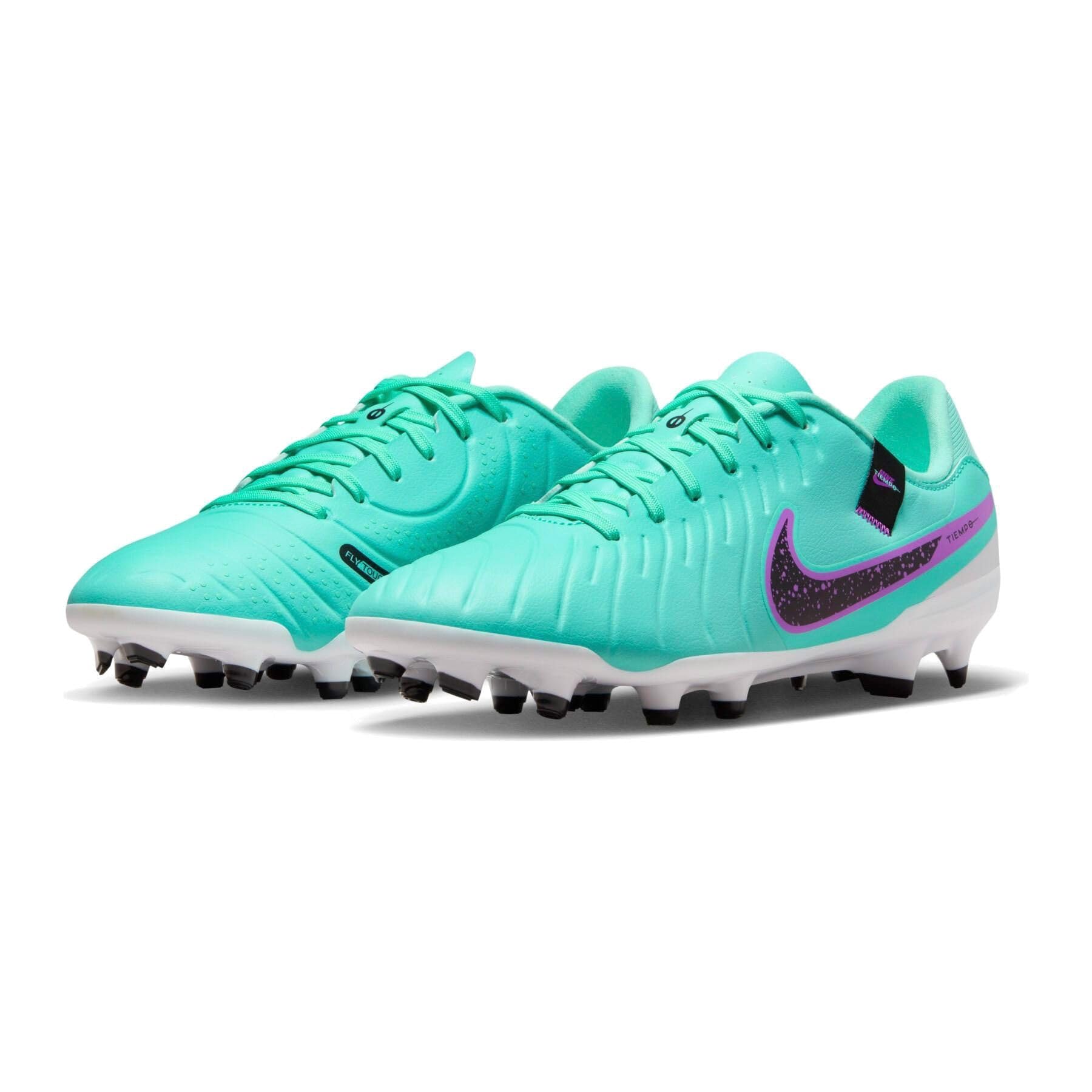 Nike Fußballschuh Nike Tiempo Legend 10 Academy Mg Fußballschuh Für Verschiedene Böden, Hyper Turq Black Fuchsia Dream, DV4337-300, 43 EU (9.5 US)