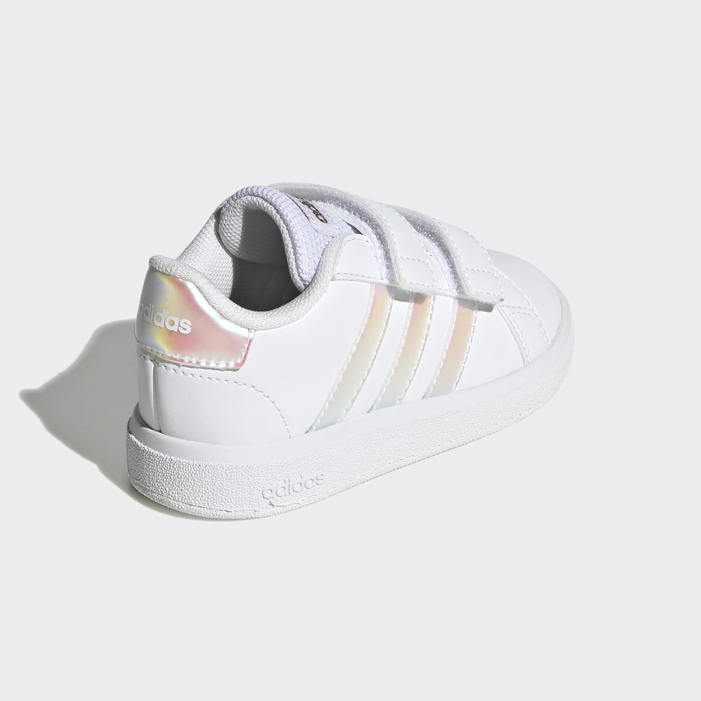 adidas Grand Court Lifestyle Court Baskets à Crochets et Boucles Blanc