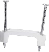 Vista 4 de Gardner Bender PS-150 Grapa de plástico, ½ pulgada., 14/2, 12/2, 10/2 (NM) Cable, Instalación rápida/fácil, para Romex, UF, (NM) y más, Paquete