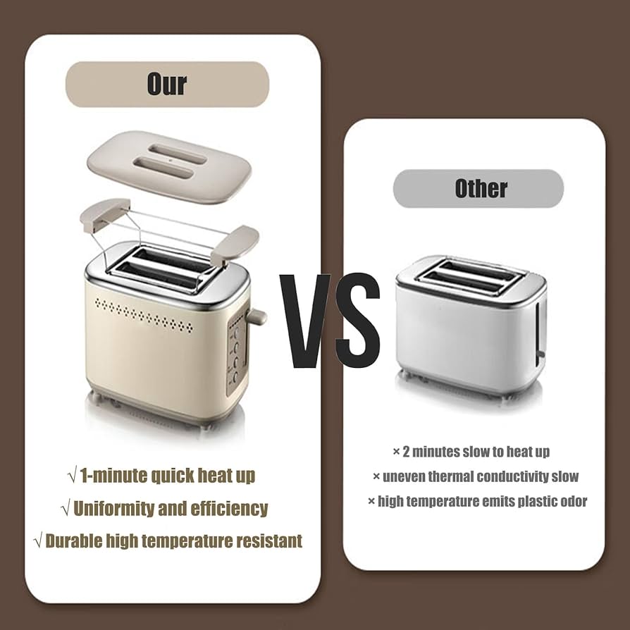 DAILY 14SS ミラクルカプリ74 443217 336/トースト 36 Amazon.com: Double Side Baking Toaster,Multi-Functional 2