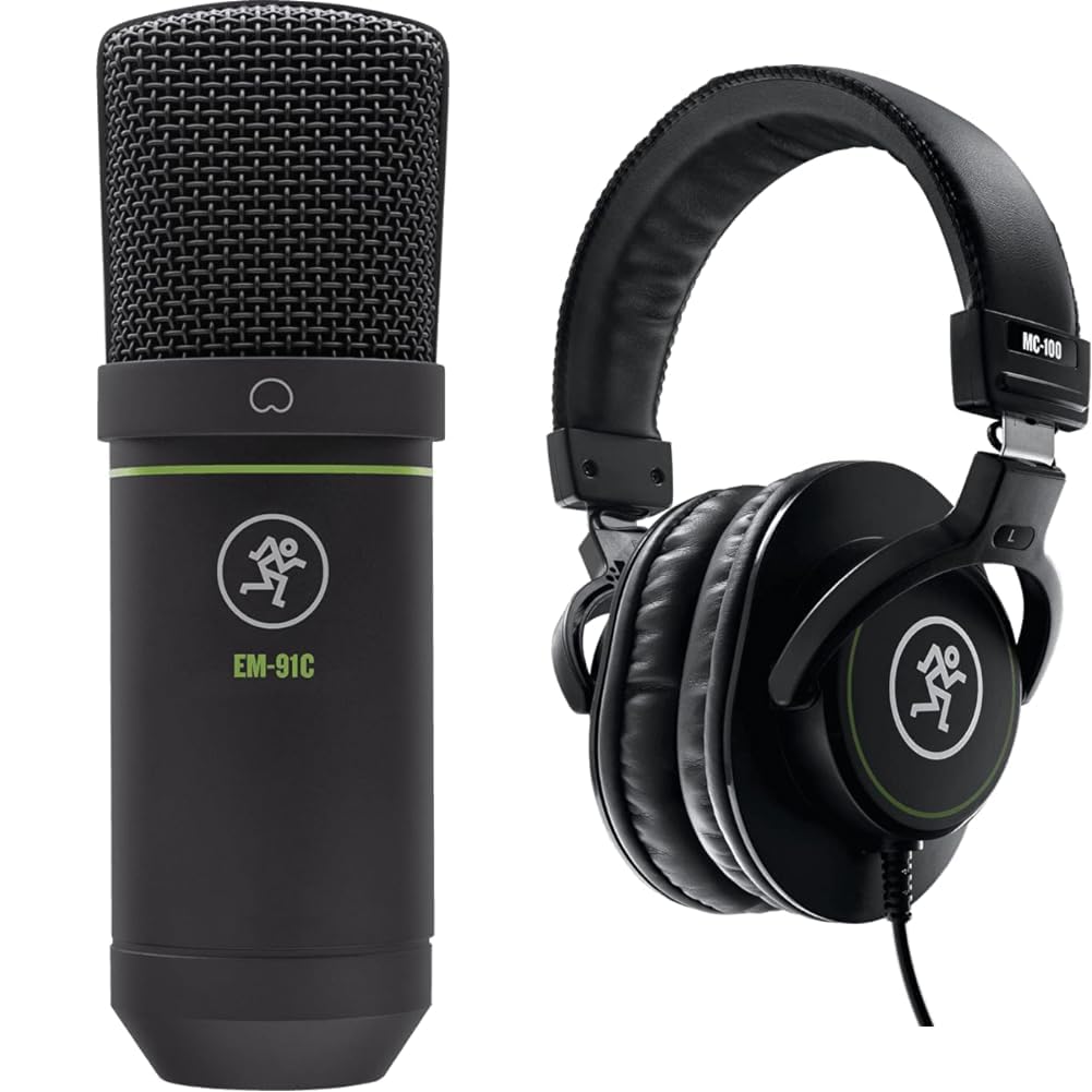 Amazon.com: Mackie EM-91C Large-Diaphragm Condenser Microphone and