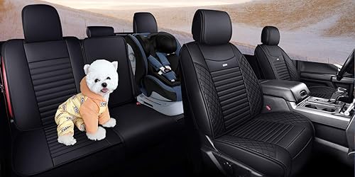 Miniatura 2 de Fundas de asiento de coche Aierxuan de piel, para asiento delantero, para camión