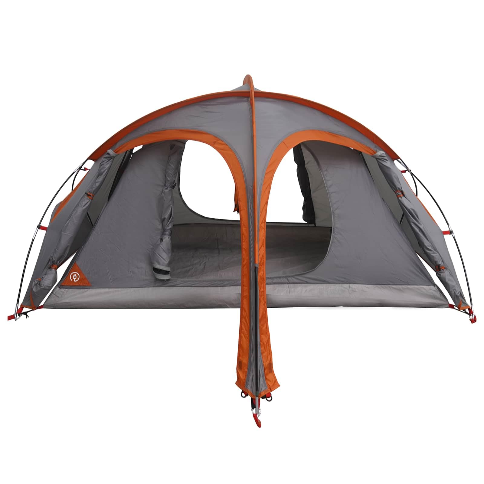 Tenda da Trekking 2 Persona Impermeabile Poliestere 185T PU Grigio