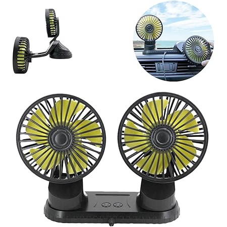 Amazon メルテック 車載用 扇風機 カーファン Dc12v クリップ式 首振り機能付 風量2段階 ホワイト Meltec Cf 105 車載用冷暖房器具 車 バイク