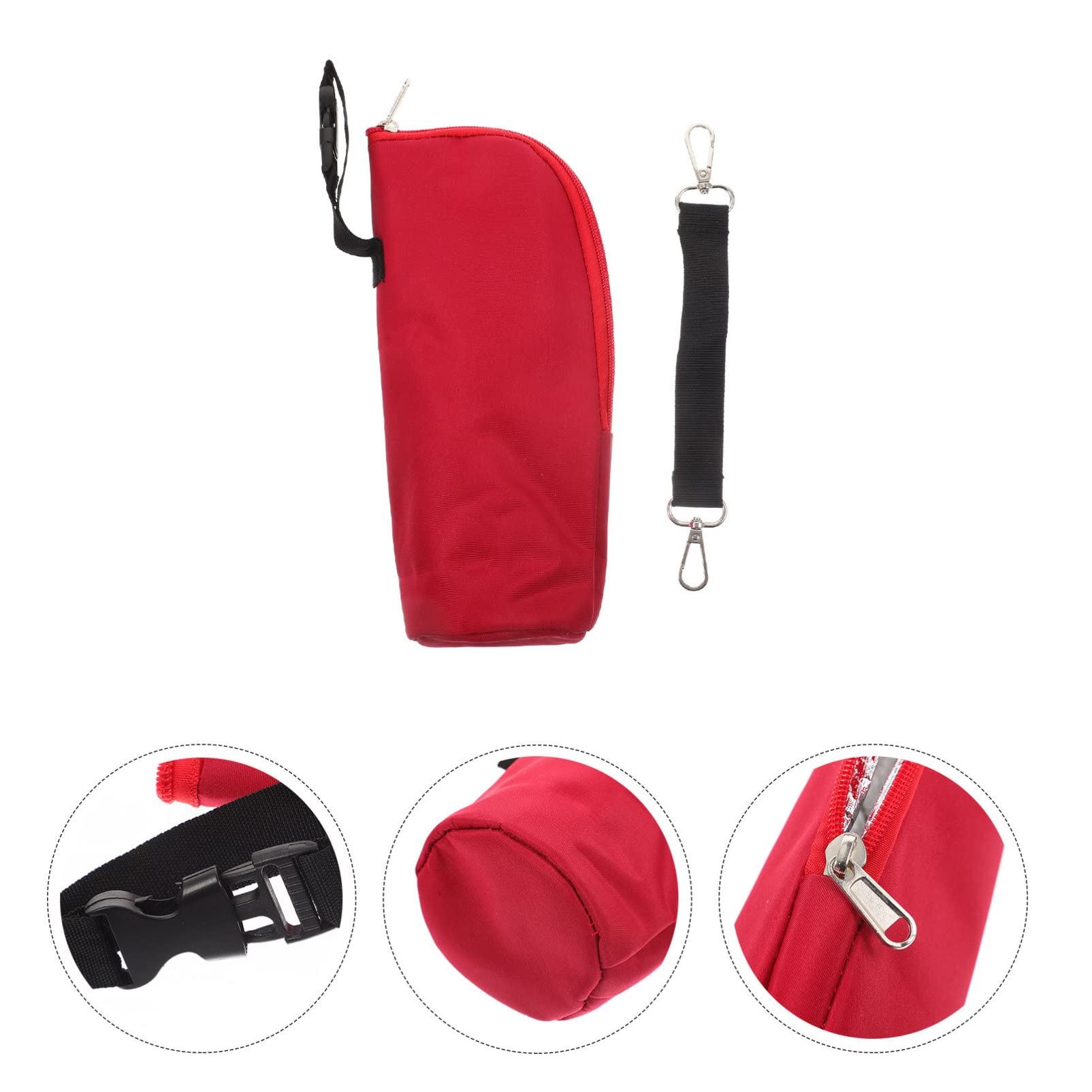 ERINGOGO 1 Set Portable Bottle Insulated Thermal Feeding Pouch with Water Bottle Durable Lining for Up to Hours Warmth for and Outdoor Use Easy to Clean