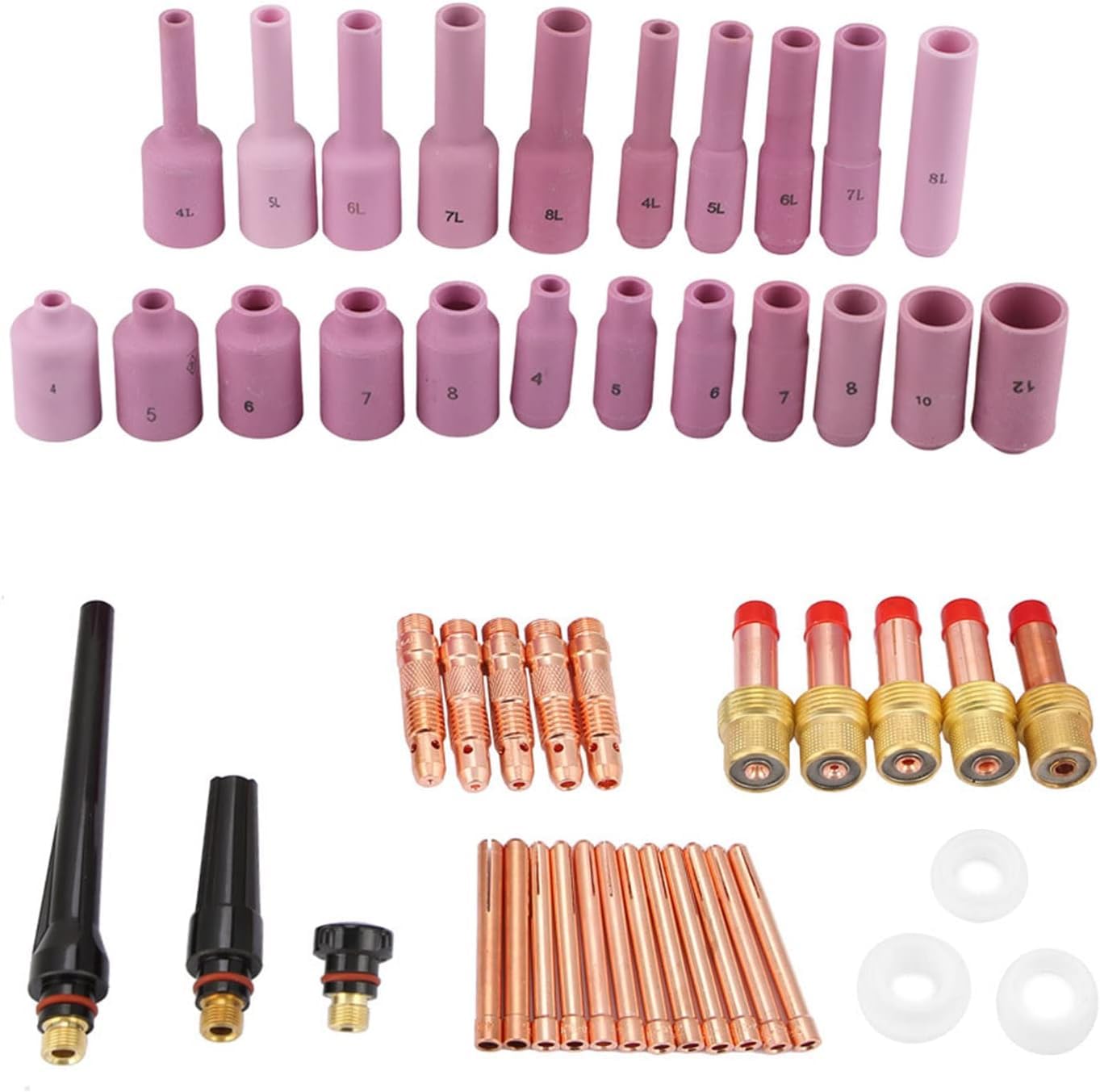 Amazon.co.jp: AW26 ダイヘン TIGガスレンズ 溶接トーチ部品 ガス切断