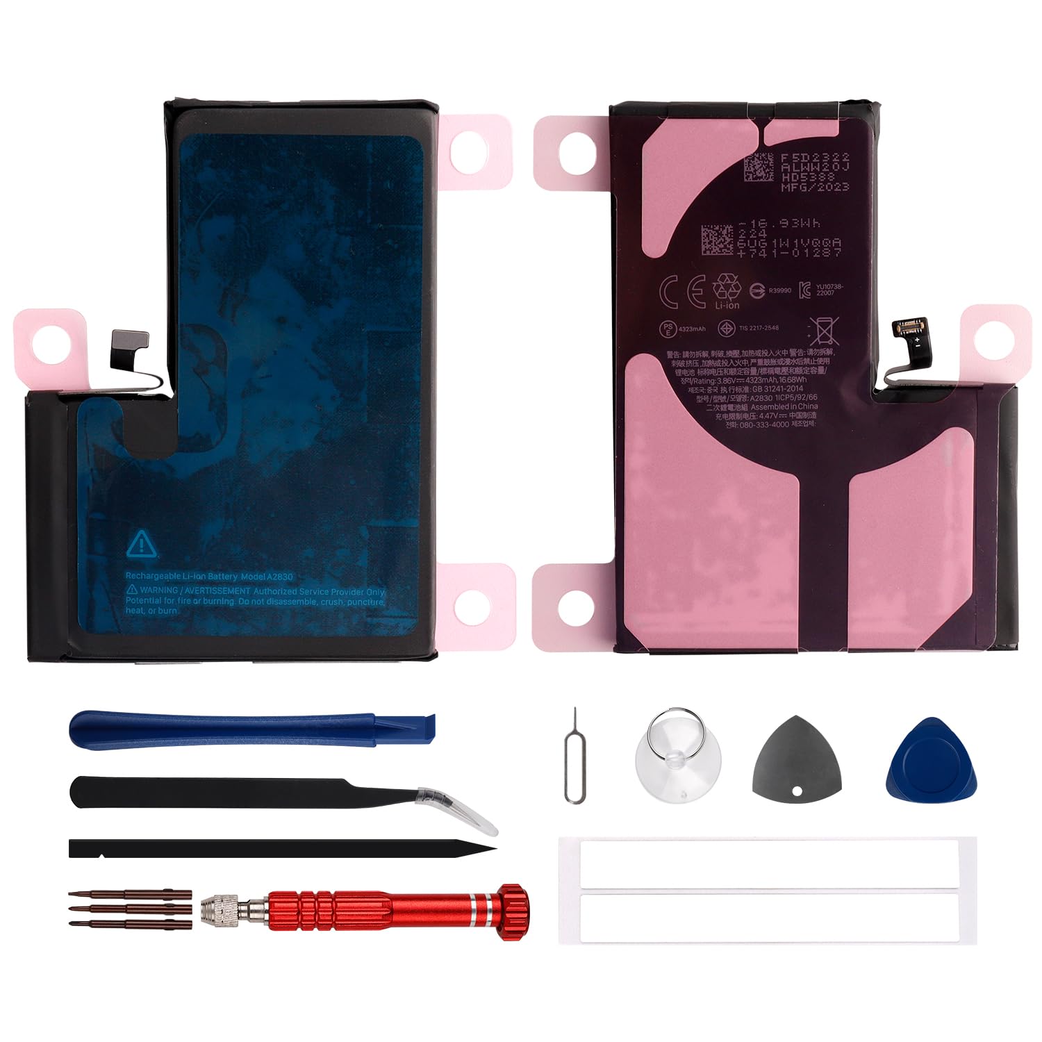 iPhone 14 Pro 128GB バッテリー75% Prime Quality iPhone 14 Pro Battery Replacement | REPART