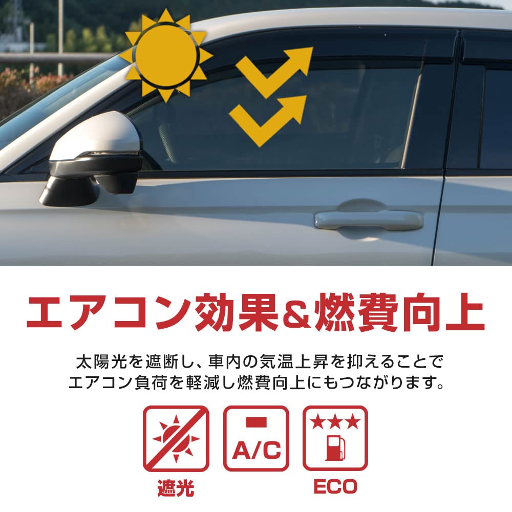 Amazon | シェアスタイル ヴェゼル RV 専用 メッシュシェード 4p 互換