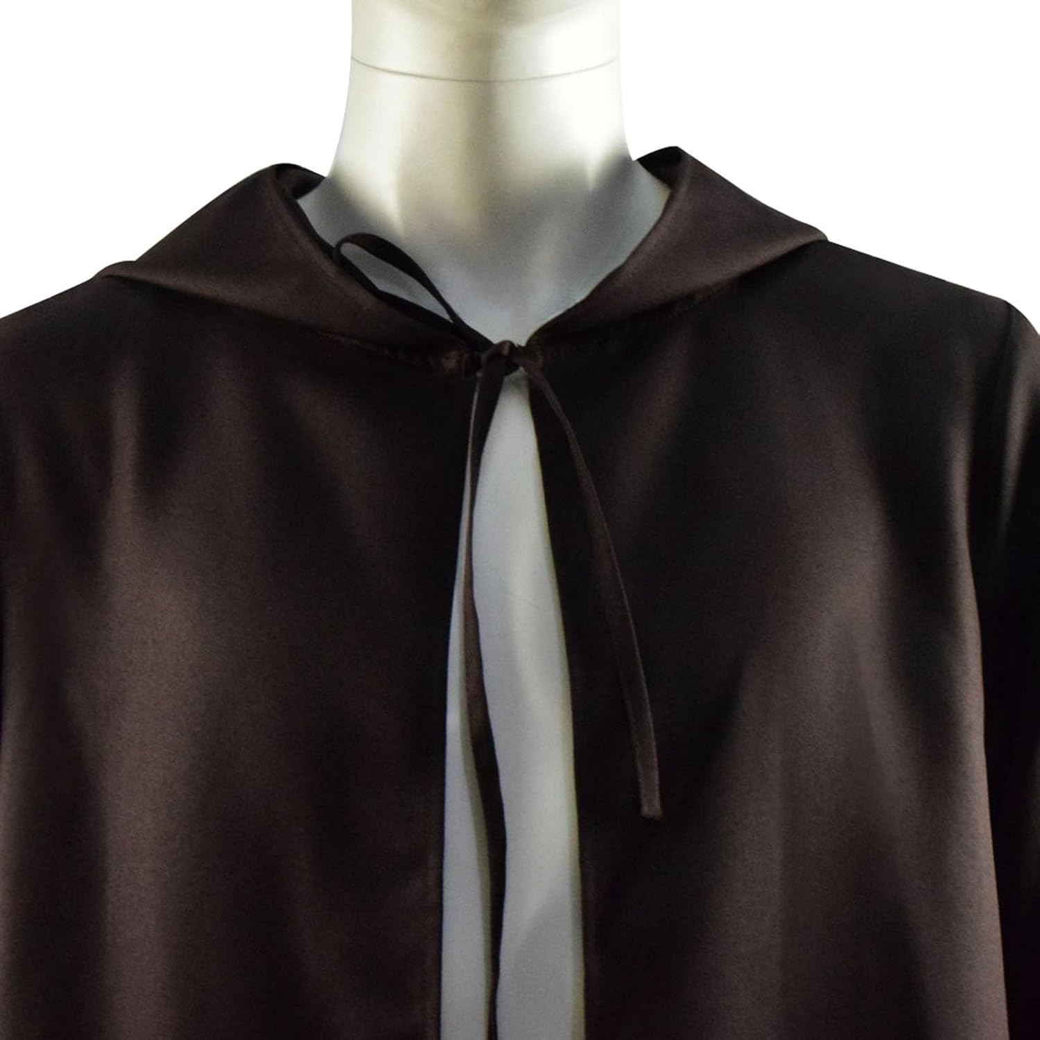 Mens Hooded Cloak Knight Tunic Cape Halloween Hoodies Robe Costume