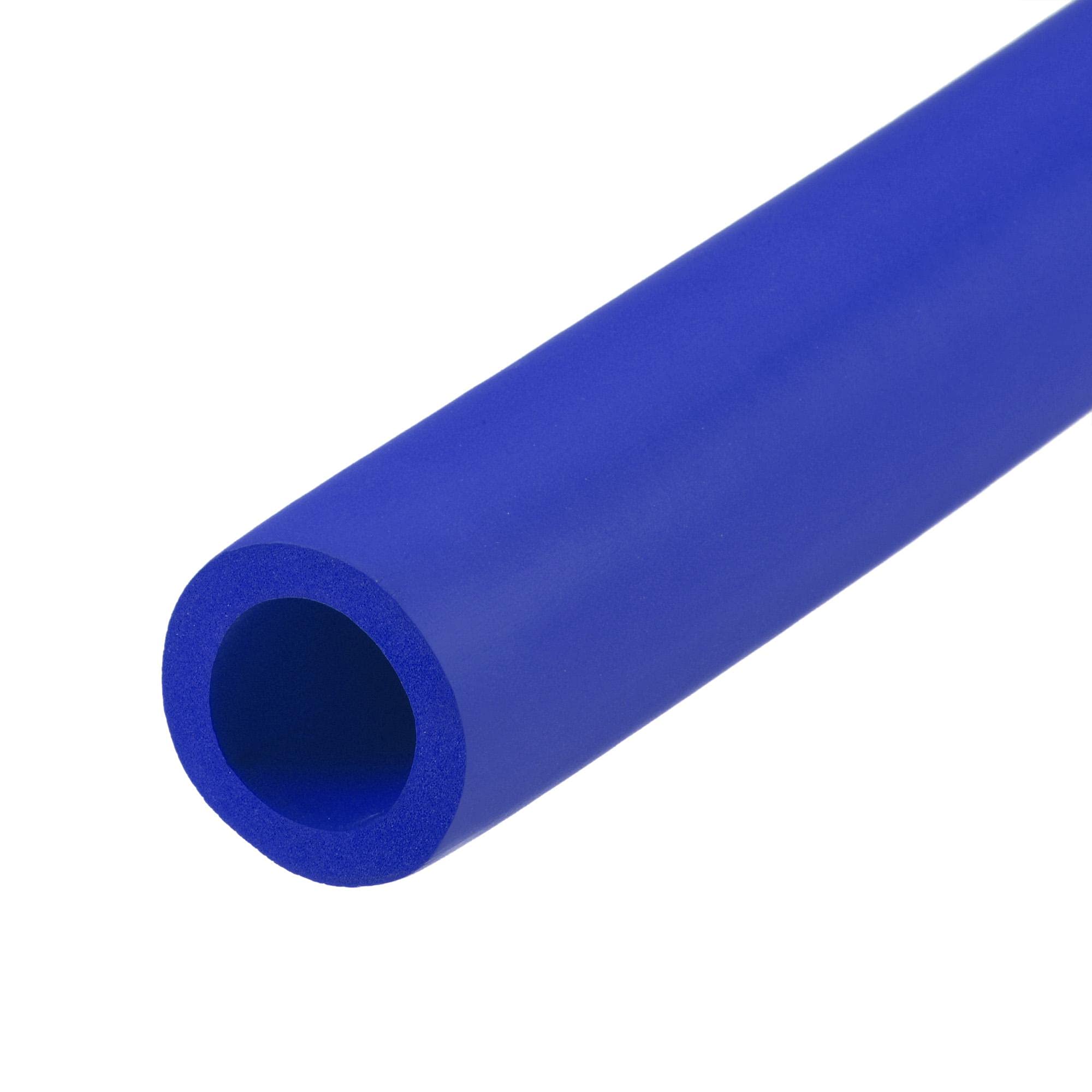 uxcell Foam Tubing for Handle Grip Support, 22mm ID 32mm OD 1m Length Blue