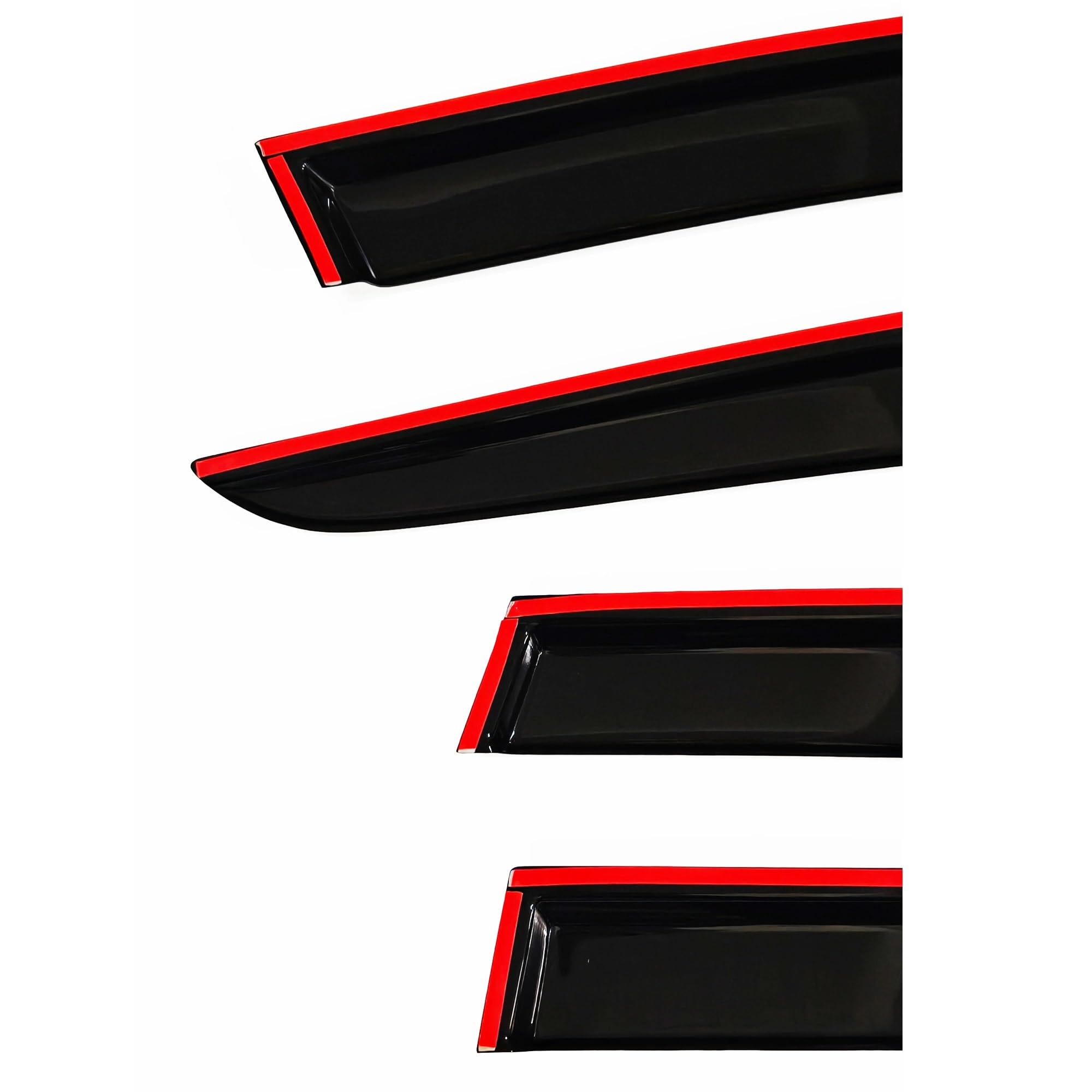 Deflectores Viento Visera Ventana para Toyota para RAV-4 2026 | 4 Uds Deflector Viento Protector contra Lluvia Protección Intemperie Automóvil Visera Ventana