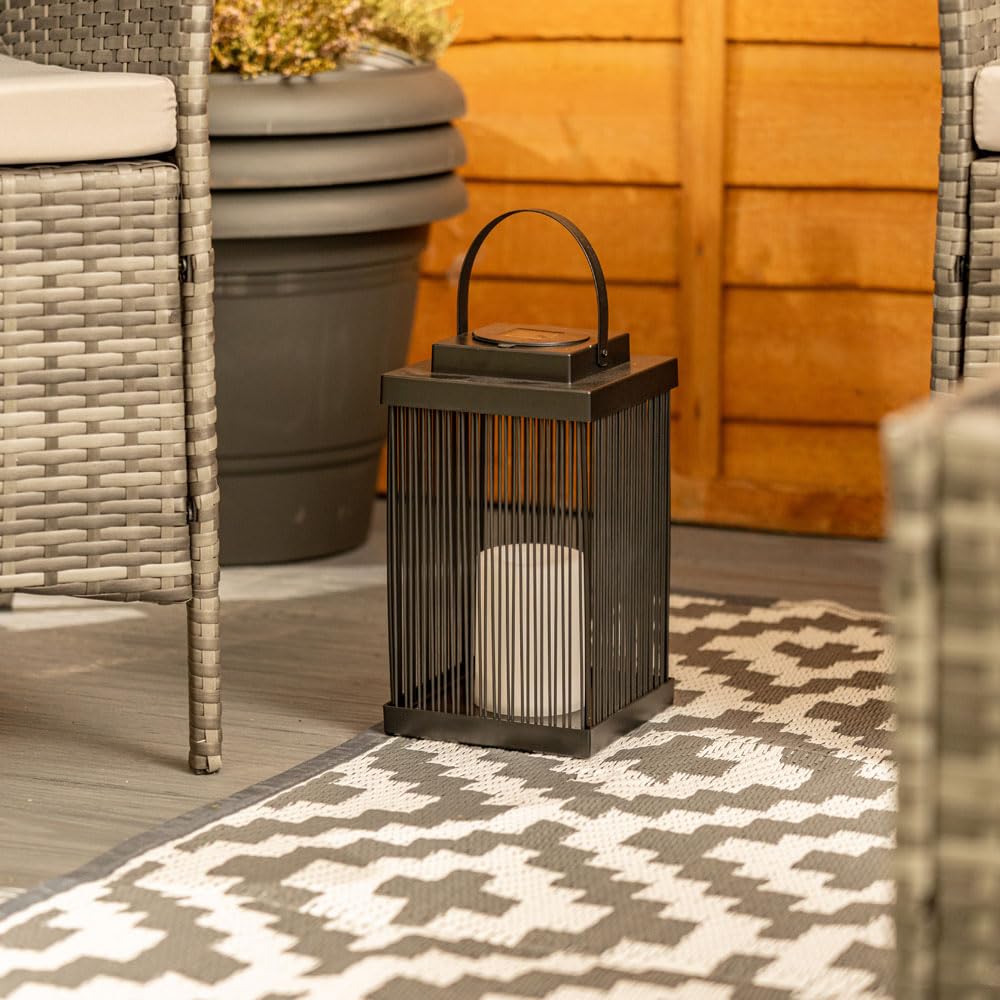 ValueLights | Solar Powered Candlelight Table Lamp | Lanterns, Home Décor & Improvement Essential